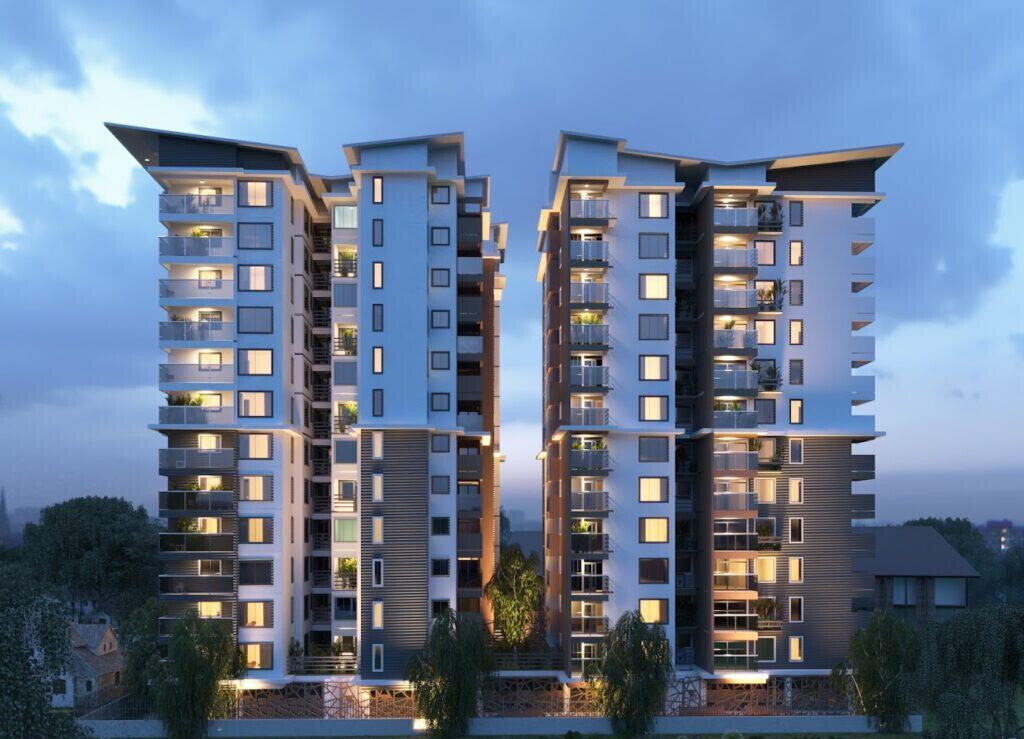 2BR Luxury Apartment with High-Speed Lifts & Gym - Westlands