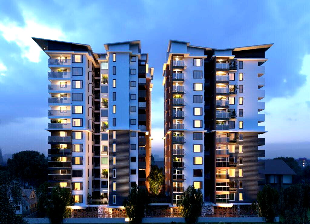 2BR Luxury Apartment with High-Speed Lifts & Gym - Westlands