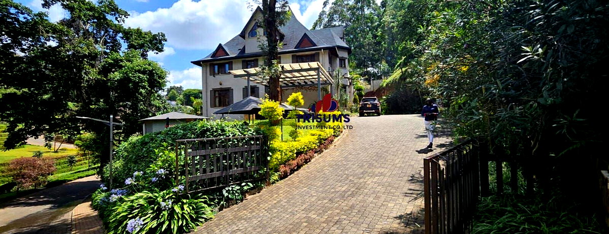 5BR Villa in 26-Home Gated Estate with River Views - Lower Kabete