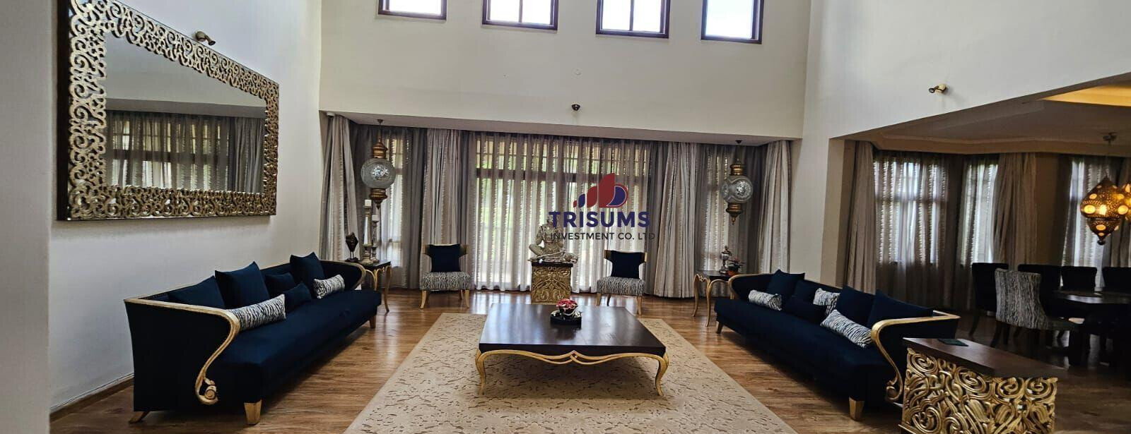 5BR Villa in 26-Home Gated Estate with River Views - Lower Kabete