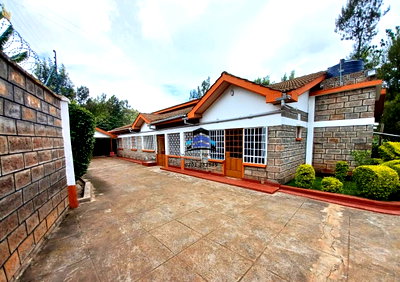 Quarter Acre 4BR Bungalow at KSh 100K