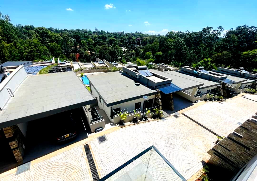 4BR Waterside Villa with Clubhouse & Valley Views - Lower Kabete