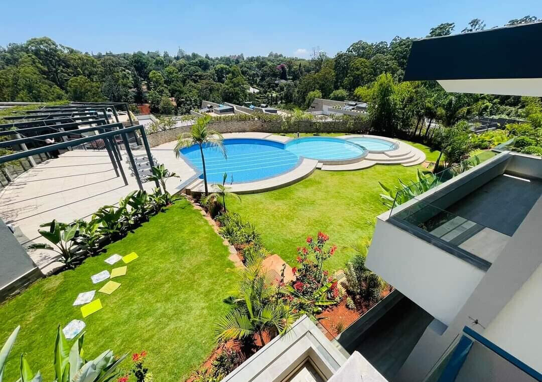 4BR Waterside Villa with Clubhouse & Valley Views - Lower Kabete