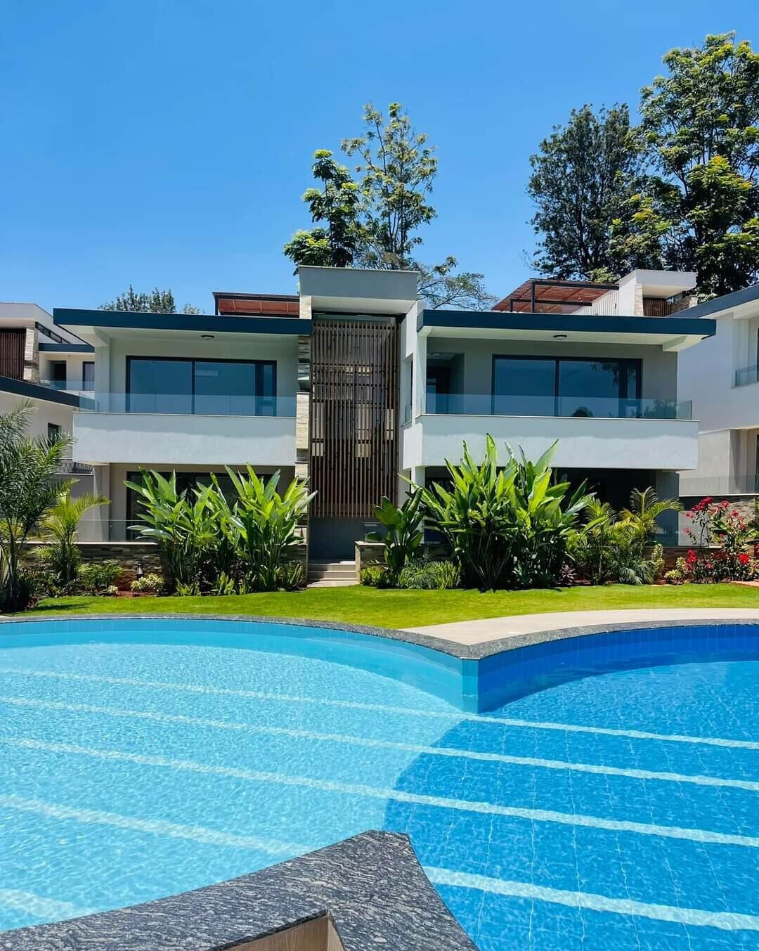 4BR Waterside Villa with Clubhouse & Valley Views - Lower Kabete