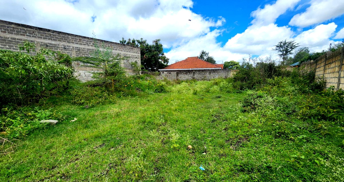 1/8 Acre Plot with Ready Title Deed - KSh 6M