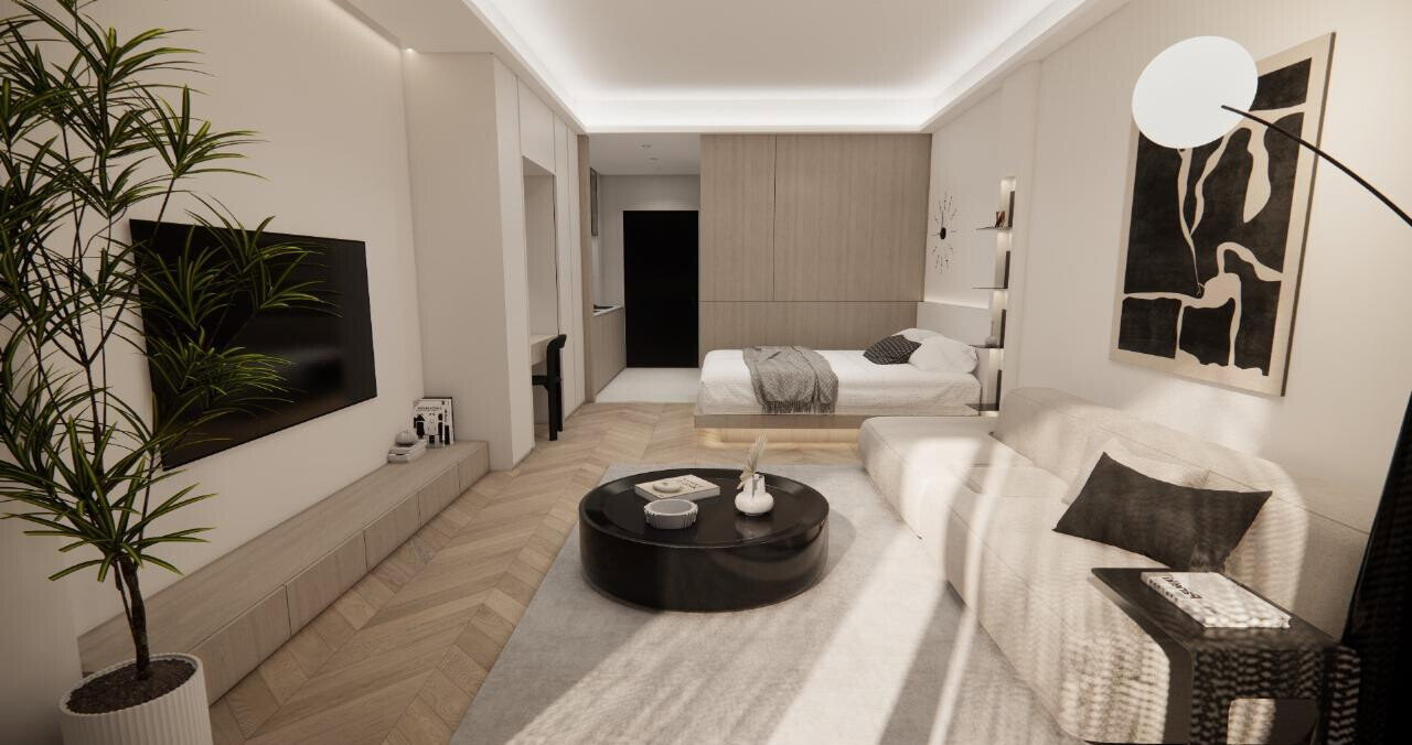 Studio Apartment with Heated Pool & Gym - Lavington