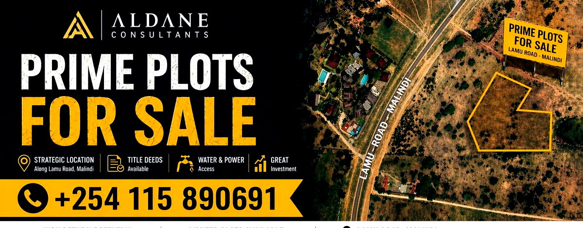Half Acre Plot in Malindi's Growth Corridor