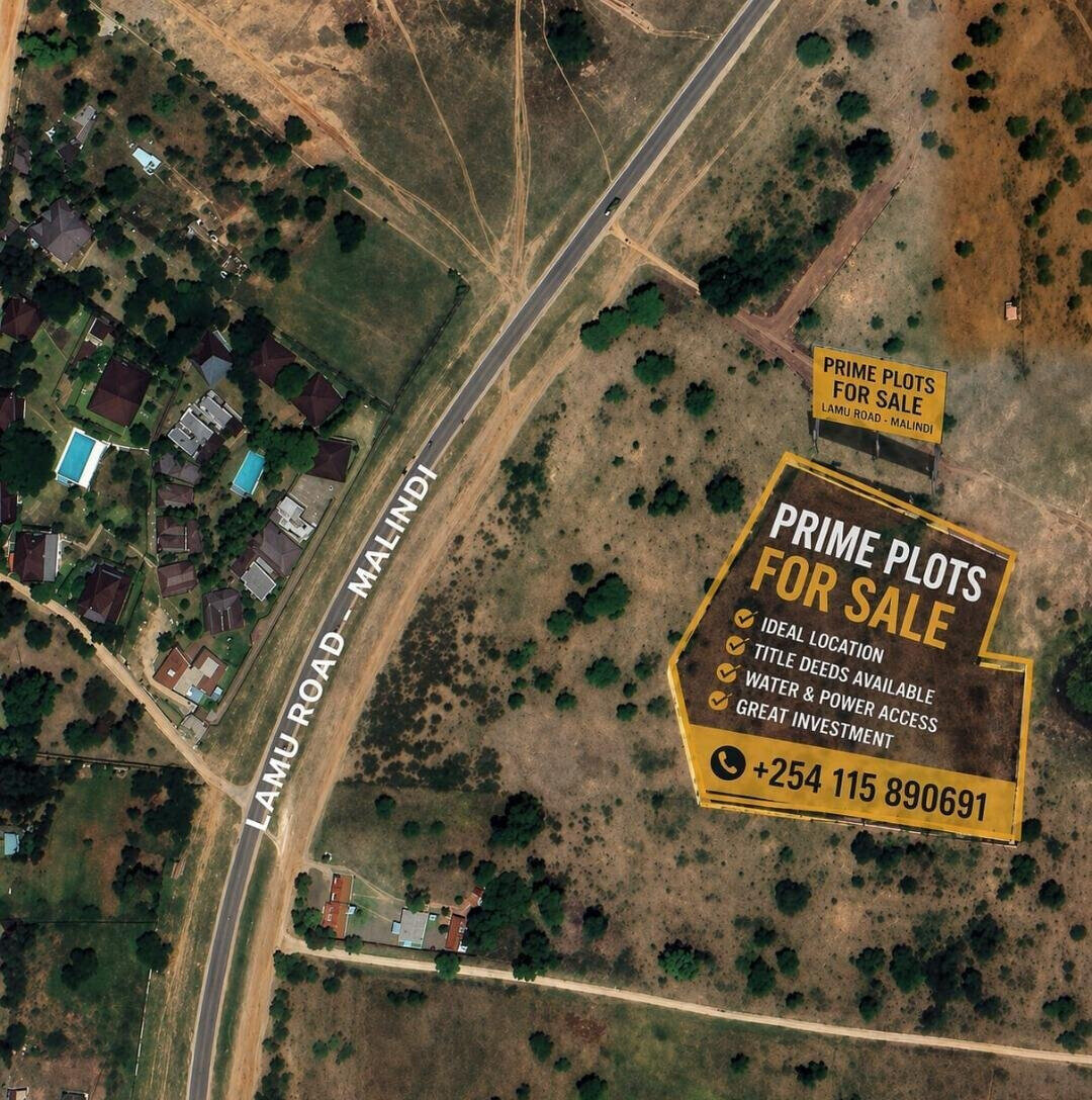 Half Acre Plot in Malindi's Growth Corridor