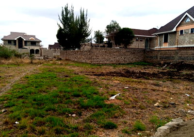Quarter Acre Plot with Garden in Ruiru