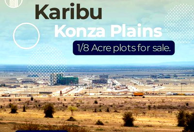 50 by 100 Plots for Sale in Konza Technopolis - Image 1
