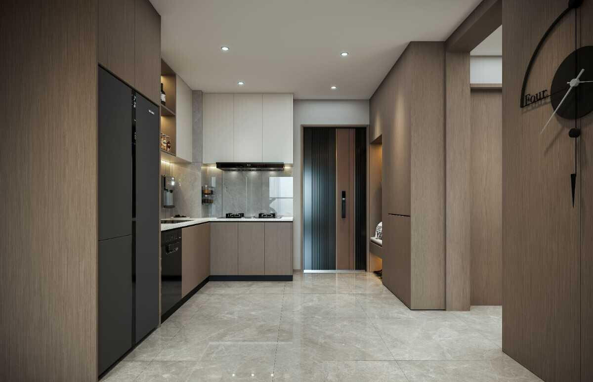 Smart 1BR Apartment with Intelligent Locks & Electric Curtains - Parklands