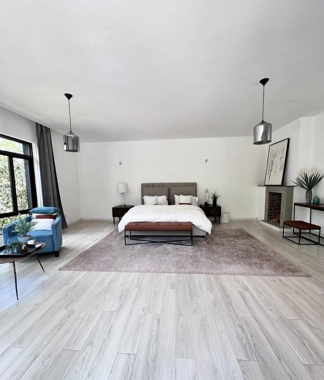 5-Bed Townhouse with Fireplace & Forest Views – Karen Ololua