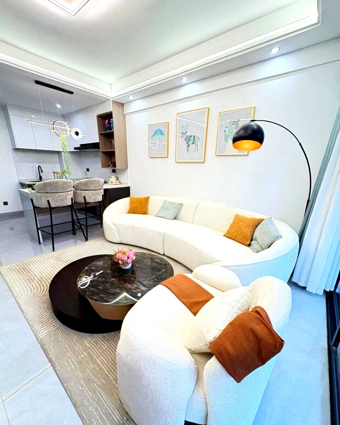 3BR Off-Plan at Capital Garden with City Views & Pool - Kilimani
