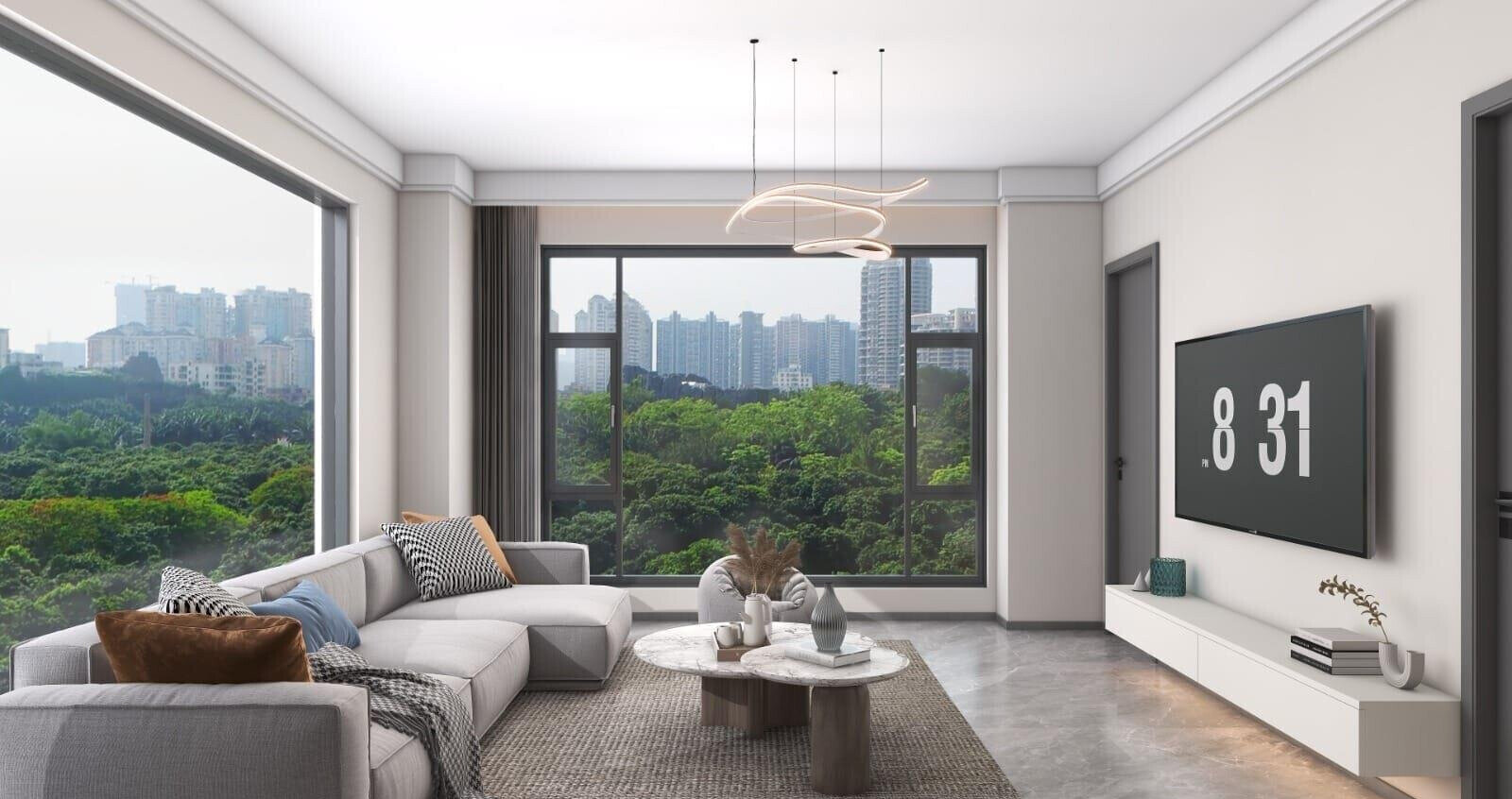2BR Luxury Apartment with High-Speed Lifts & City Views - Westlands