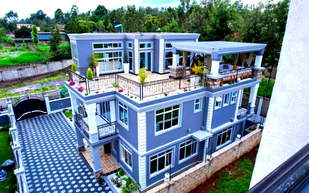 6BR Fully Furnished Townhouse with Pool & Gazebo - Olkeri Ngong