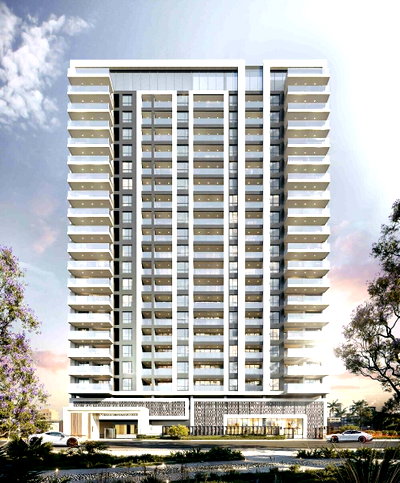 2BR Apartment with Rooftop Pool - Spring Valley