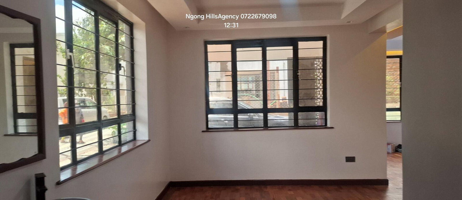 4BR Townhouse with Wooden Floors & Private Balcony - Ngong