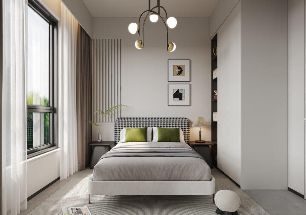 1BR Luxury Apartment with High-Speed Lifts & Gym - Kilimani