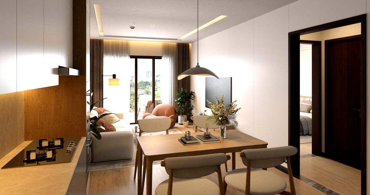 1BR in Twin Towers with Sky Bridge & Heated Pool – Riverside