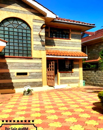 50x100 Townhouse with Title Deed - Kahawa West