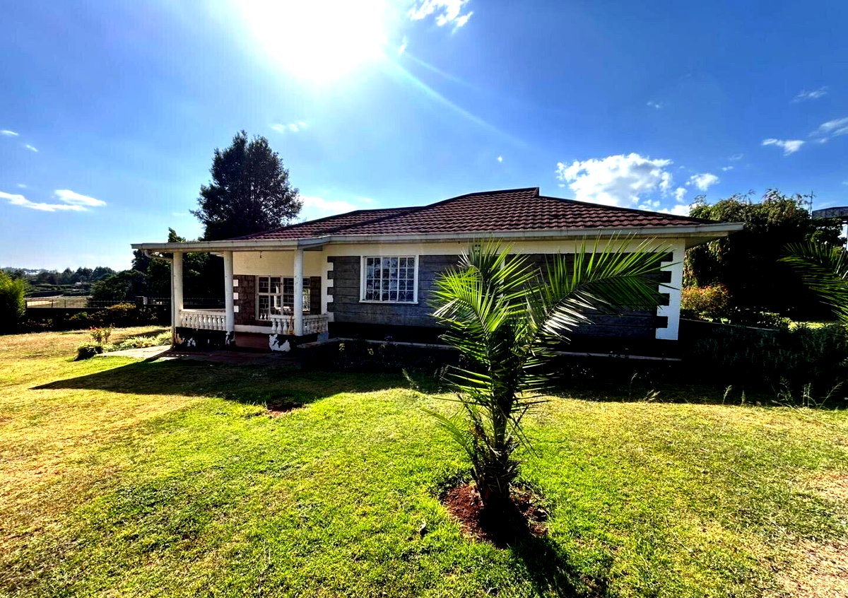 Half-Acre 4BR Farmhouse in Kiambu