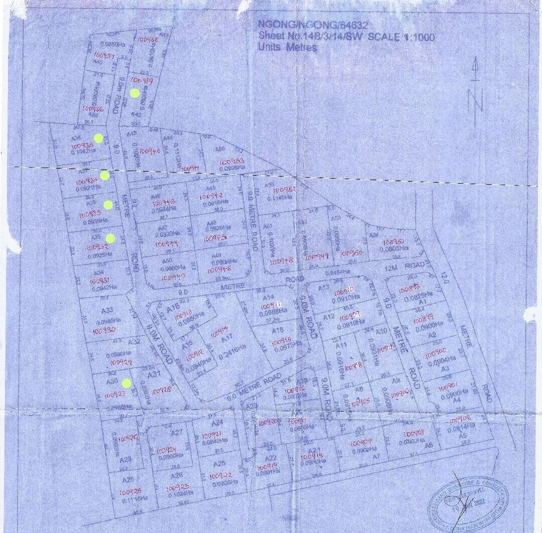 Quarter Acre Plot in Ngong for KSh 9M