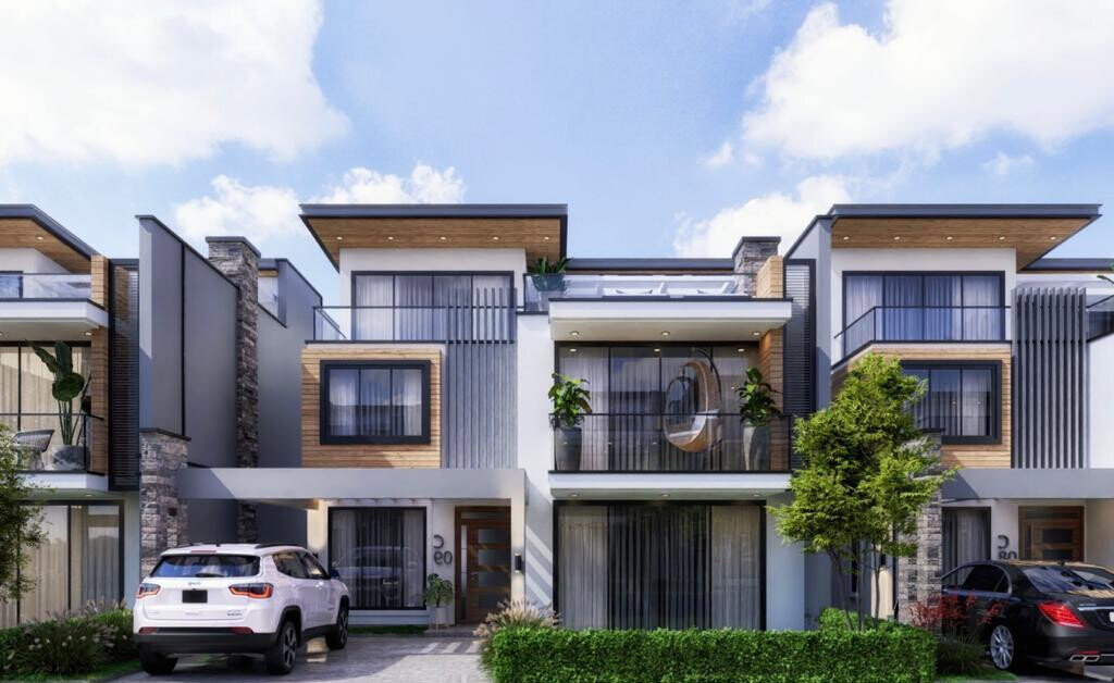 4BR Townhouse with Rooftop Terrace & Pool - Kitisuru