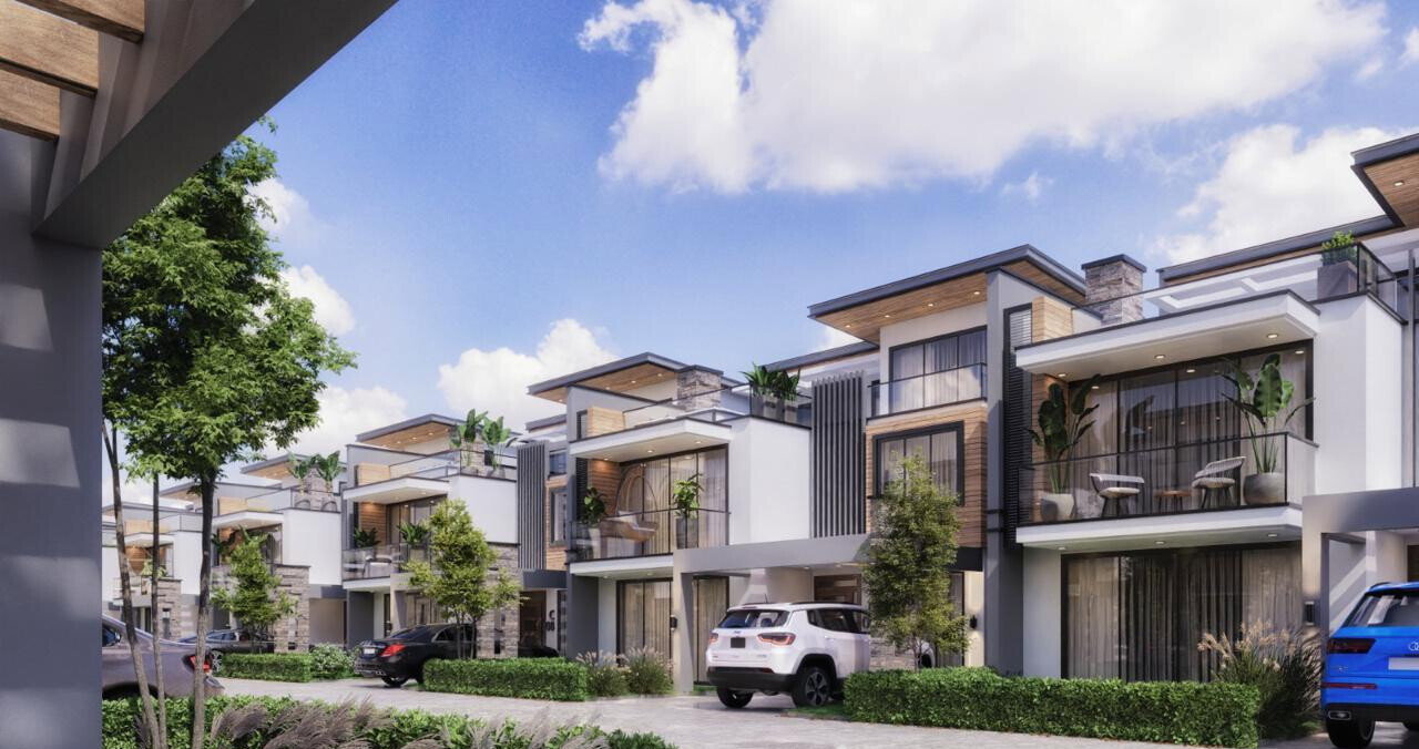 4BR Townhouse with Rooftop Terrace & Pool - Kitisuru