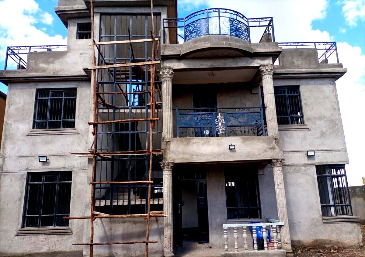 4BR All-Ensuite Flat Roof Townhouse on 50x100 - Eastern Bypass, Ruiru