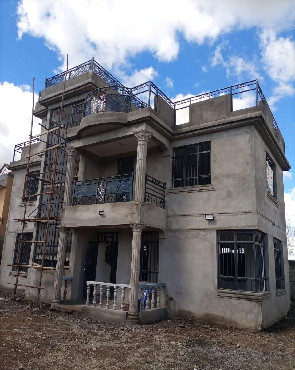 4BR All-Ensuite Flat Roof Townhouse on 50x100 - Eastern Bypass, Ruiru
