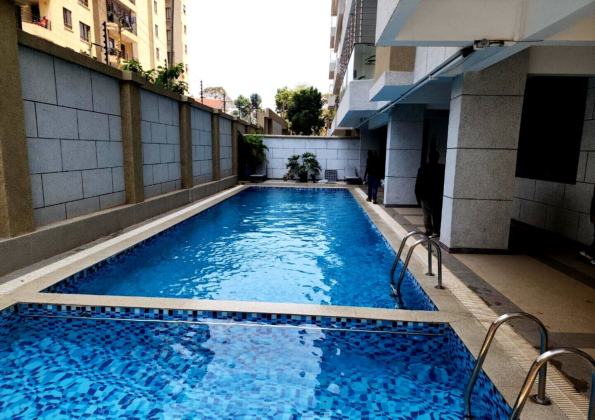 4BR with Arboretum Views & Rooftop Club - Kileleshwa