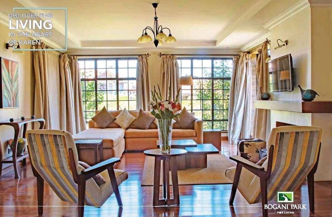 4-Bedroom Maisonette with Pool & Gym Access – Karen