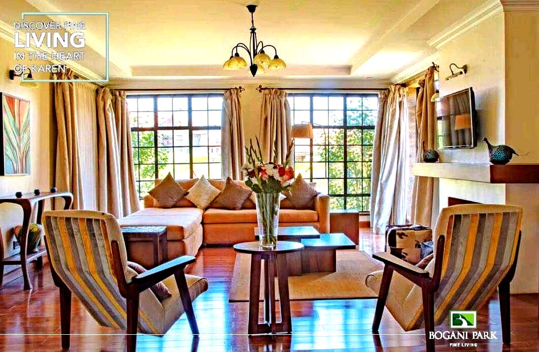 4-Bedroom Maisonette with Pool & Gym Access – Karen