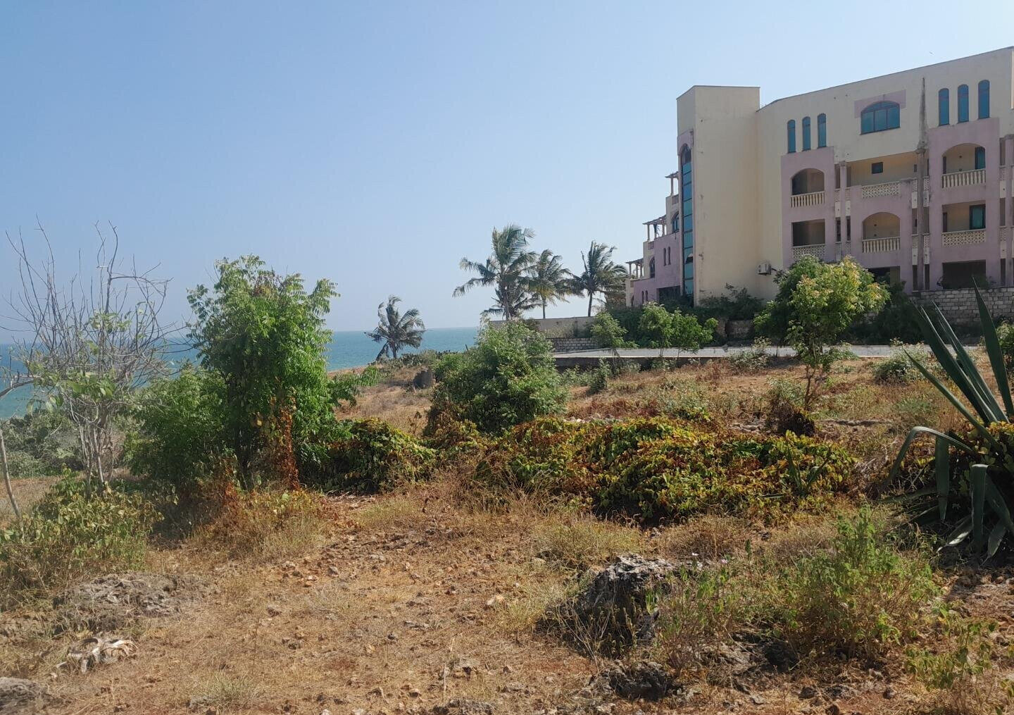 3.2-Acre Beachfront Property in Shanzu