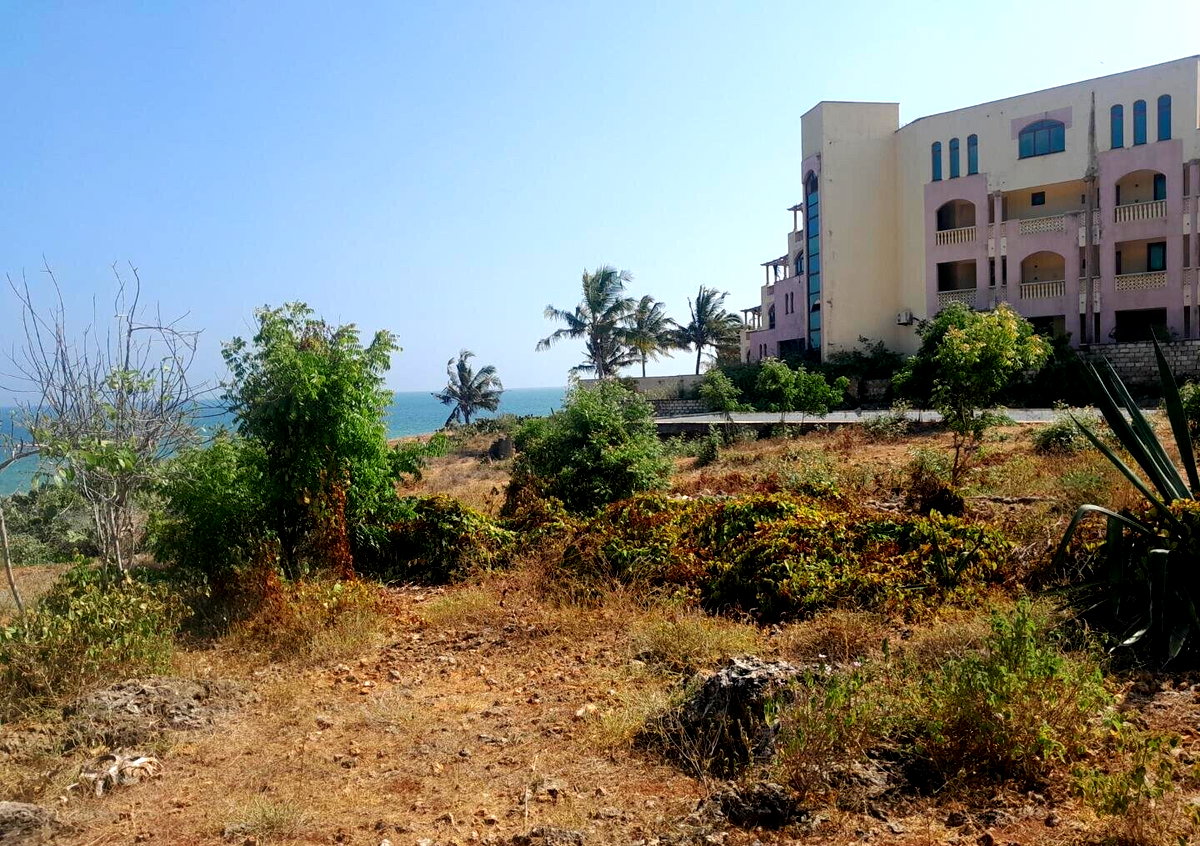 3.2-Acre Beachfront Property in Shanzu
