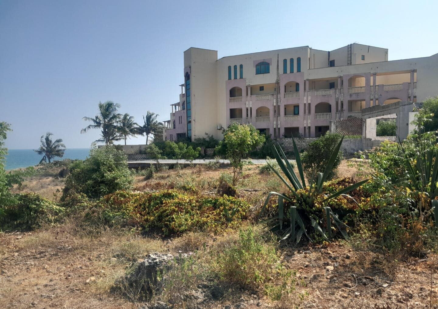 3.2-Acre Beachfront Property in Shanzu