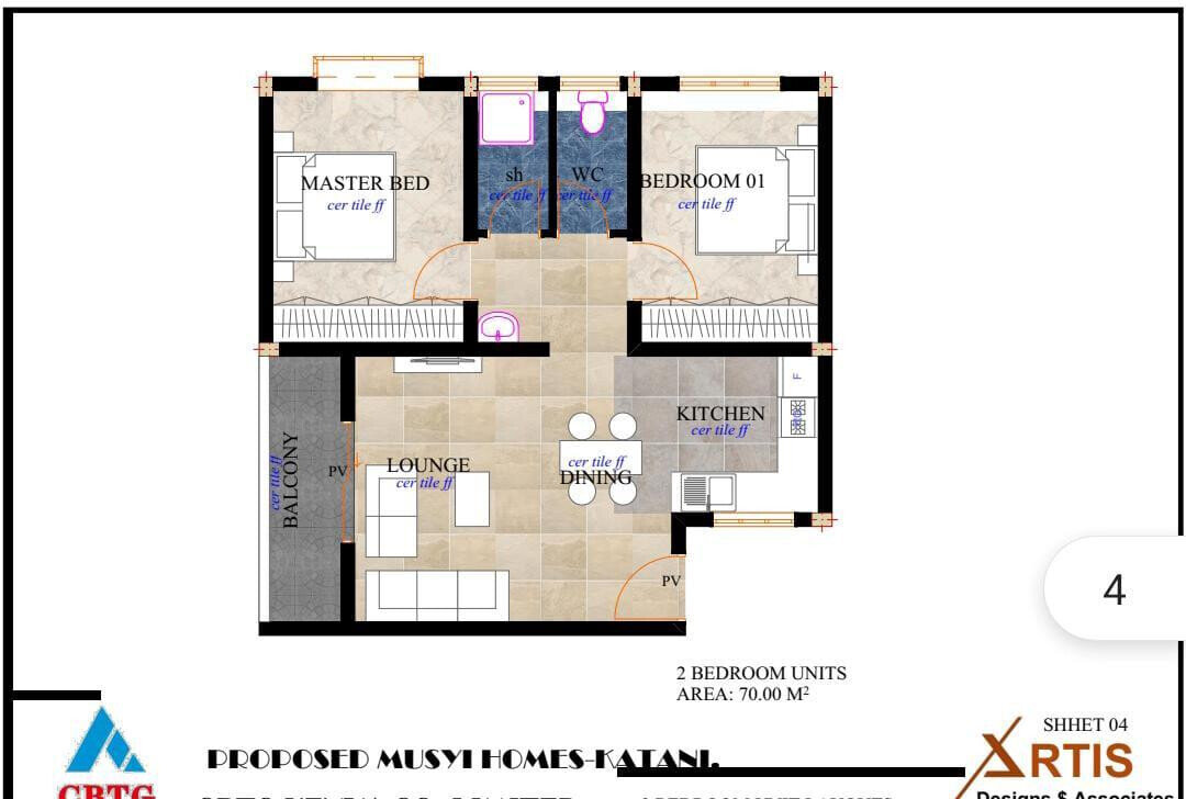 3BR Townhouse in Musyi Homes - Katani, Mlolongo