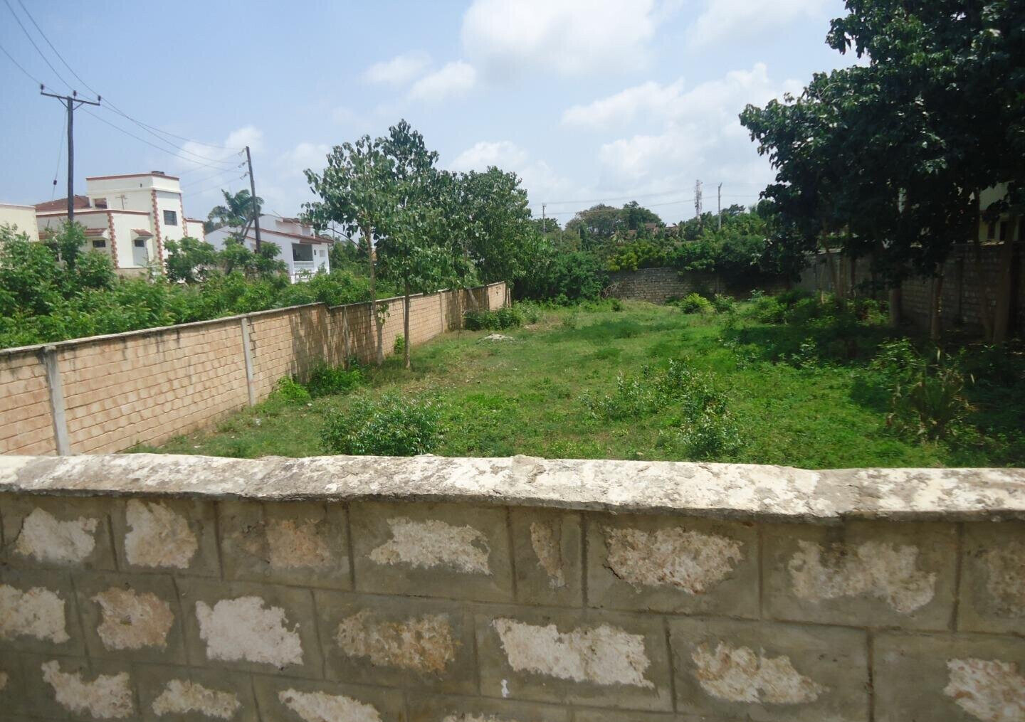 2.5-Acre Garden Plot with Parking - Nyali