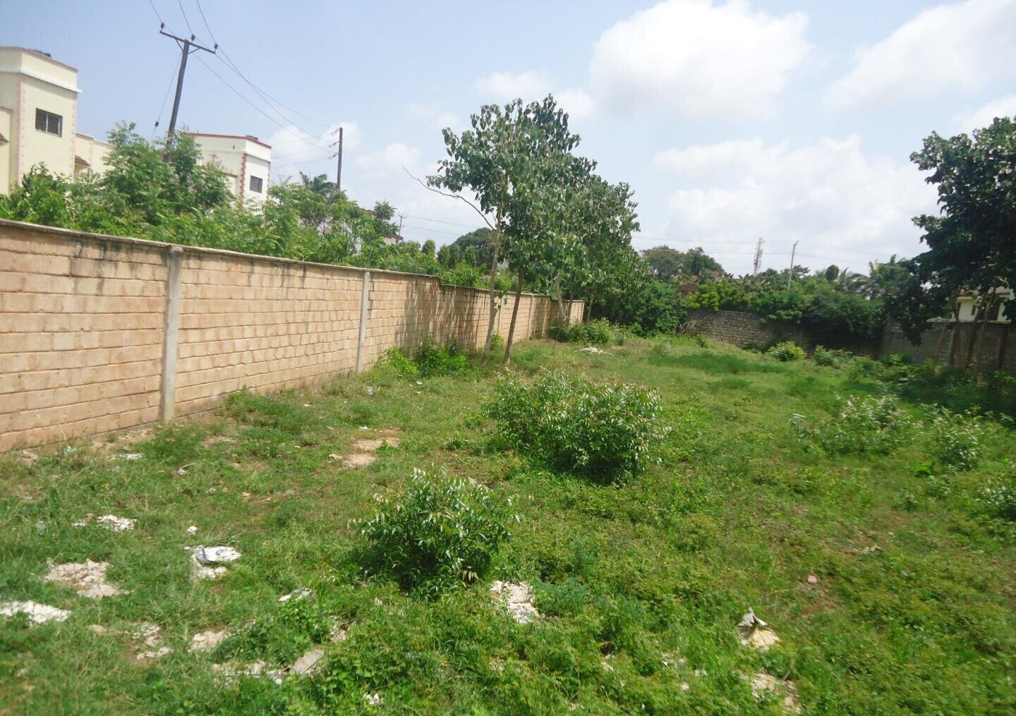 2.5-Acre Garden Plot with Parking - Nyali