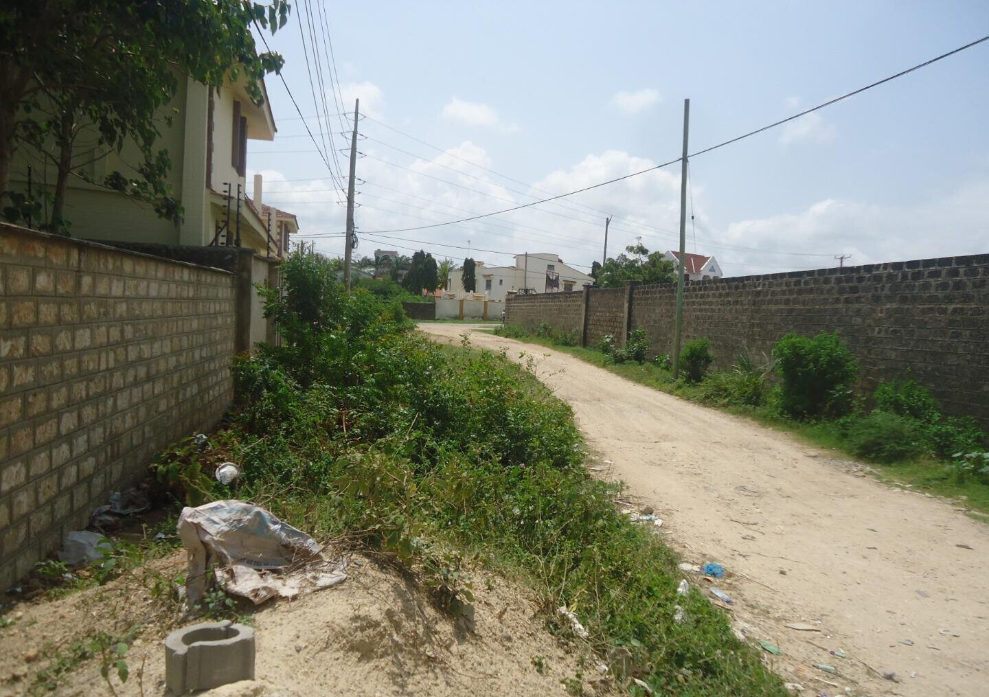 2.5-Acre Garden Plot with Parking - Nyali