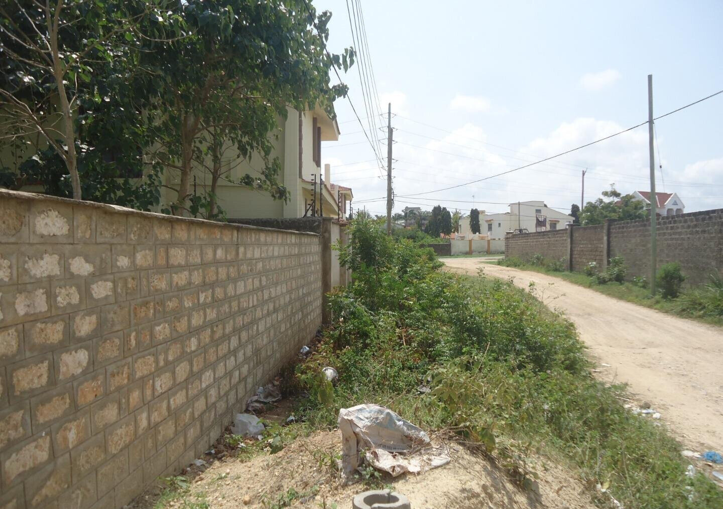2.5-Acre Garden Plot with Parking - Nyali