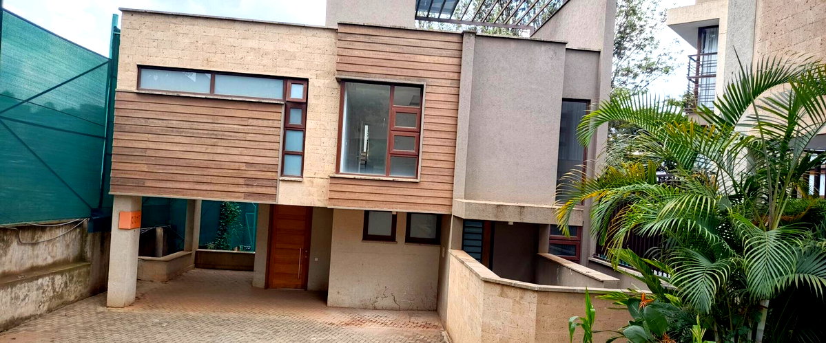 4-Bed Townhouse with Rooftop Party Space - Lavington