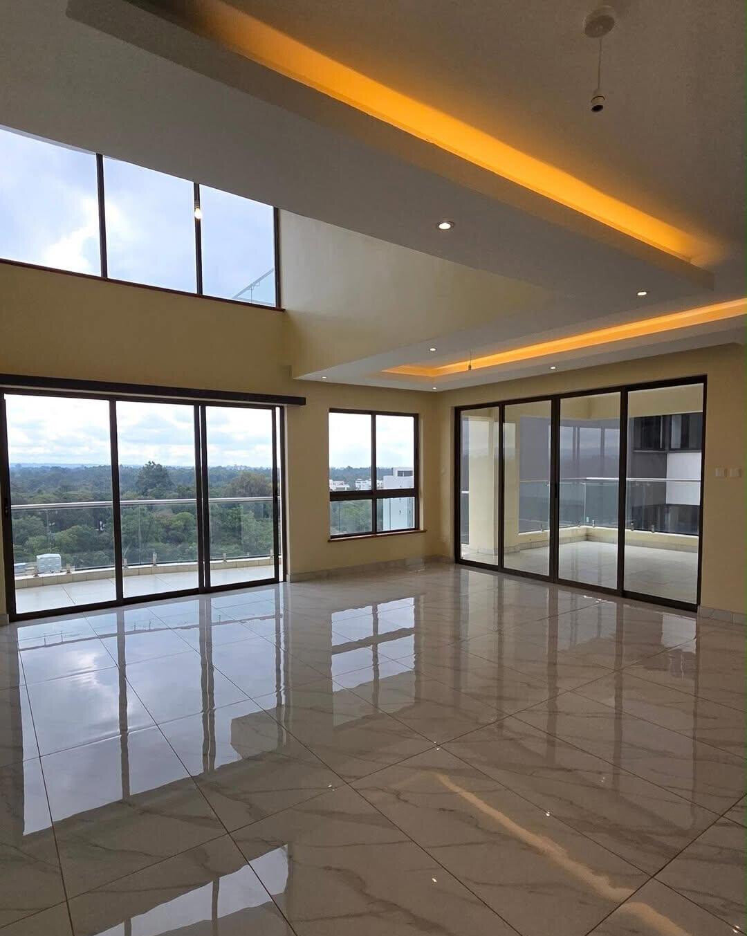 4BR All-Ensuite Duplex with Karura Views & Heated Pool - Westlands