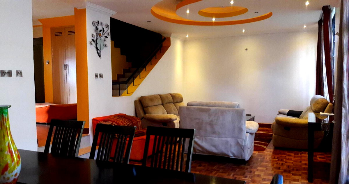 4BR Maisonette with Big Garden & Wooden Floors - Westlands