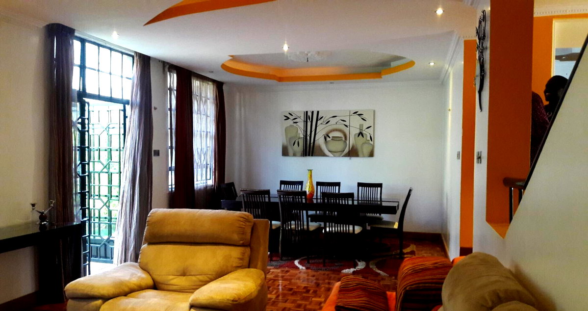 4BR Maisonette with Big Garden & Wooden Floors - Westlands