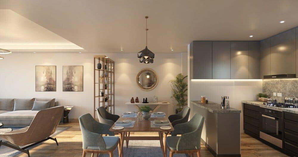2BR Luxury Apartment with High-Speed Lifts & City Views - Westlands