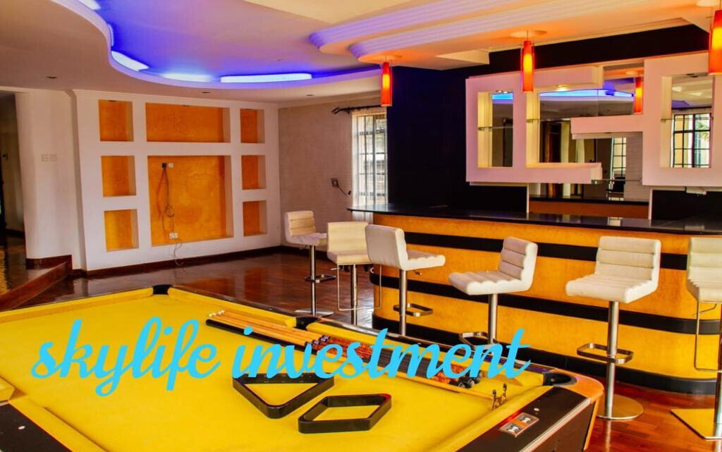 5BR All-Ensuite Home with Pool & Bar House - Runda