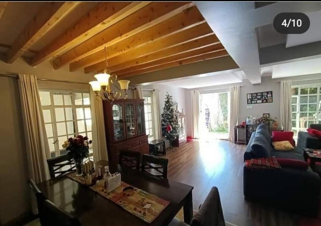 4-Bedroom Townhouse with Natural Light & Garden - Lavington