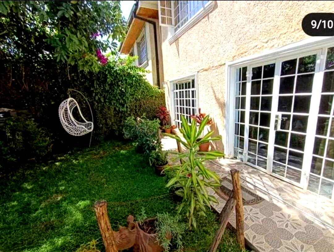 4-Bedroom Townhouse with Natural Light & Garden - Lavington