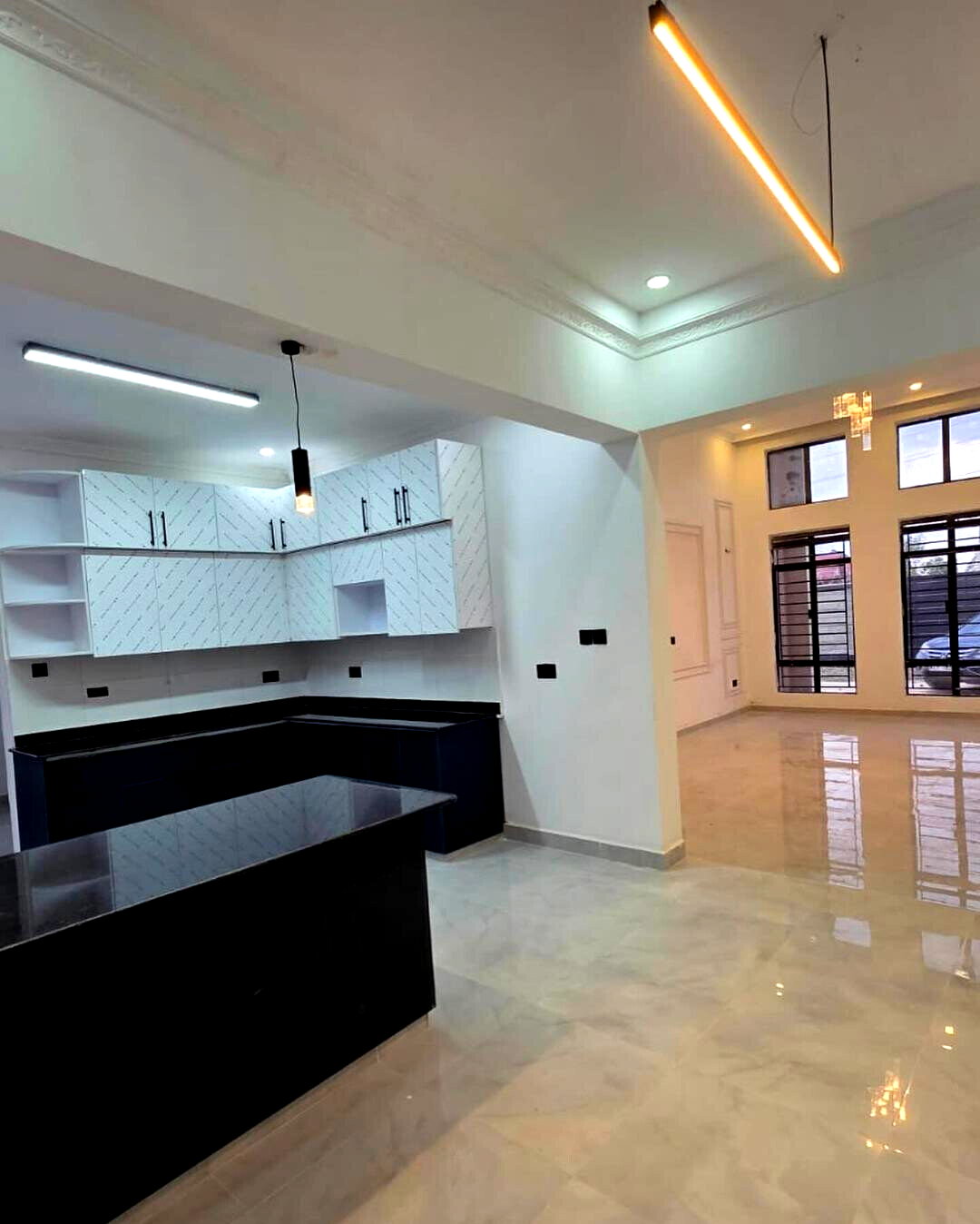 3BR Townhouse with Solar Water Heating & Study - Kitengela